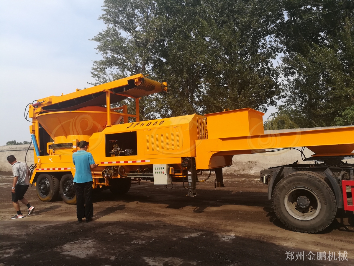 郑州金鹏破树根机器用于树根树墩预粉碎处理