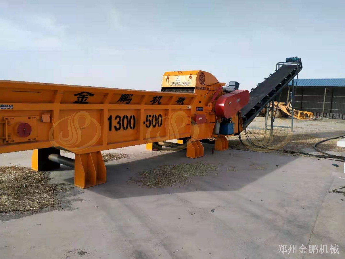 郑州金鹏大型锯末破碎机用于生物质燃料预粉碎